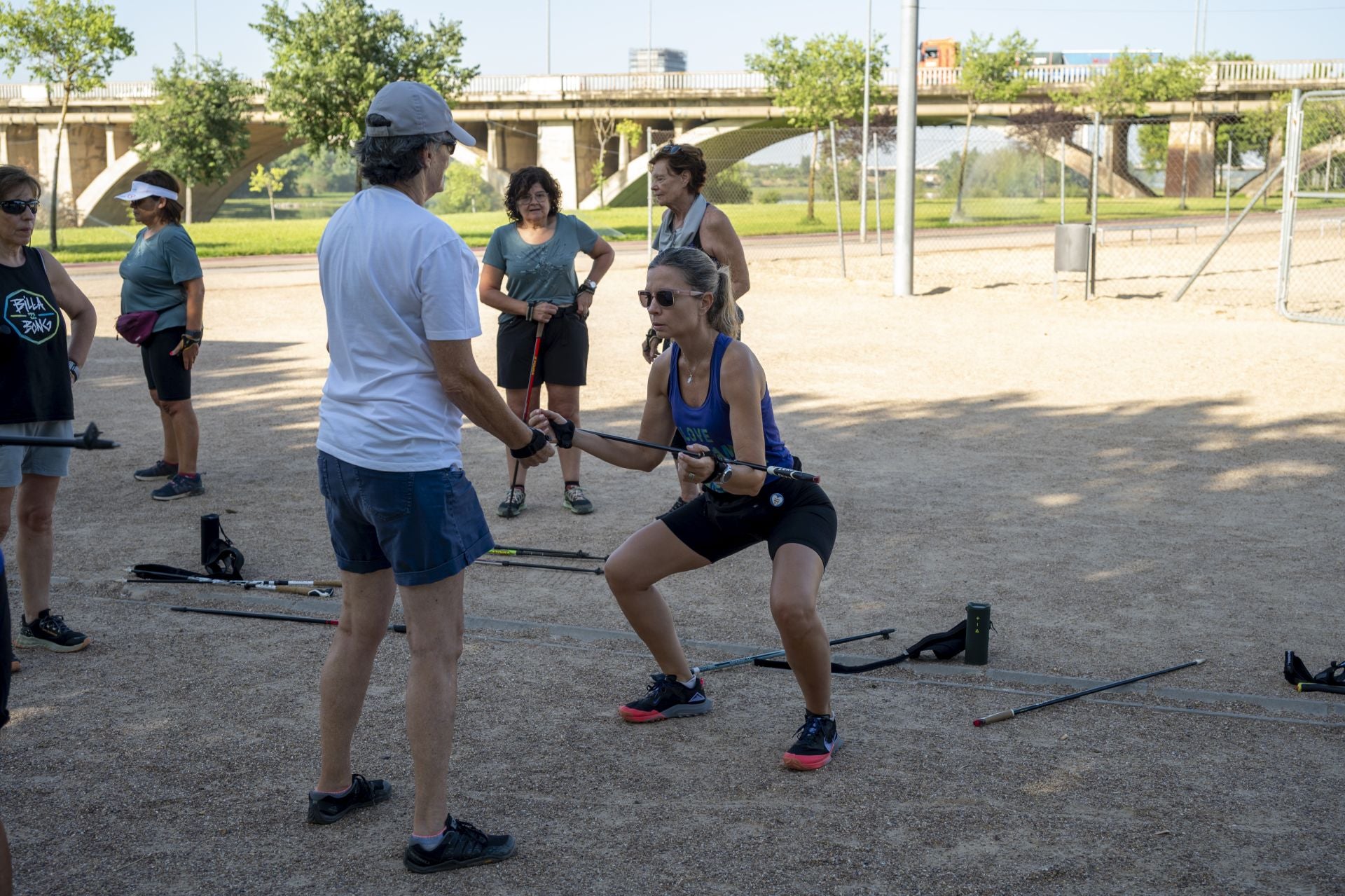 Fotos | Así practica Badajoz la marcha nórdica