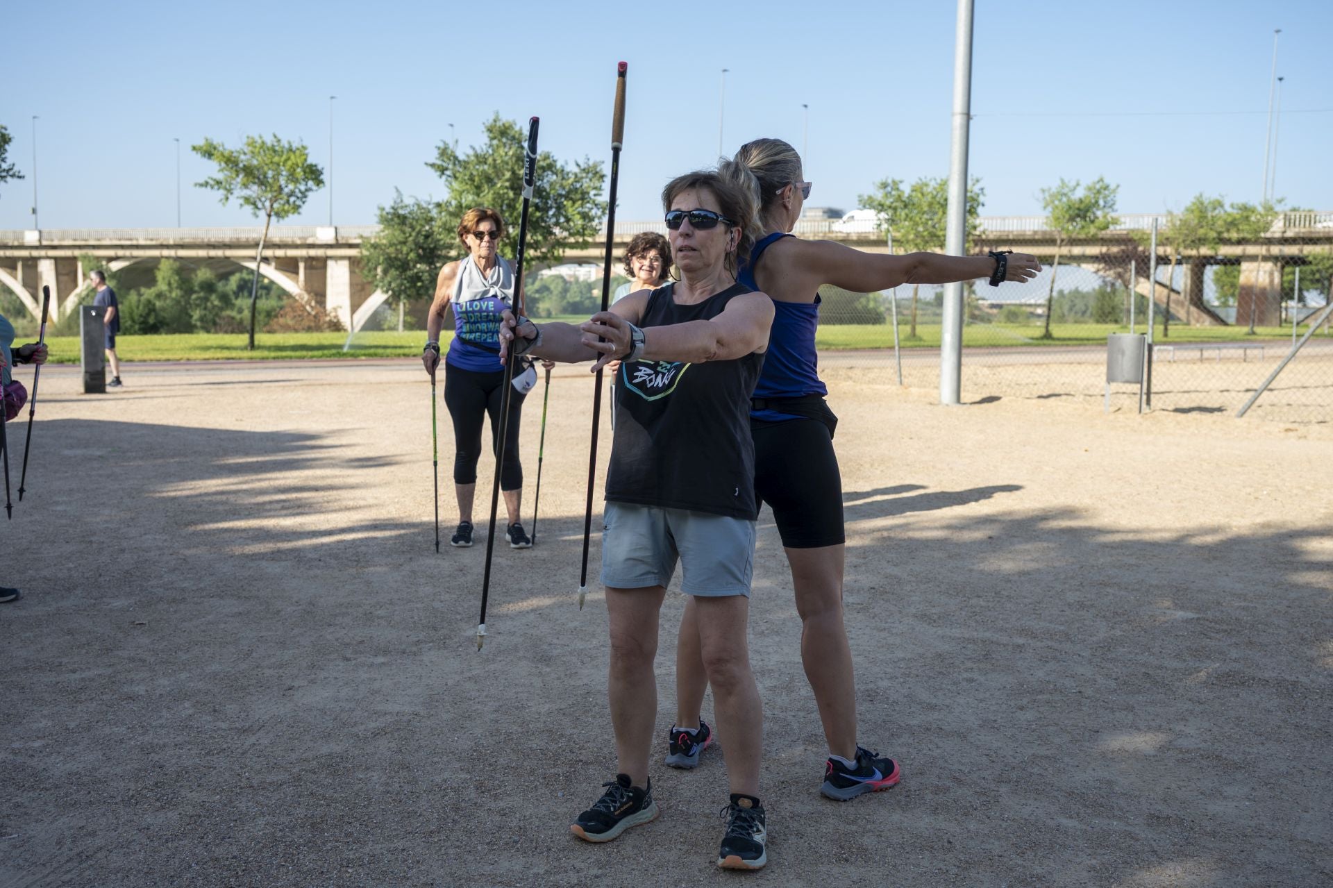 Fotos | Así practica Badajoz la marcha nórdica