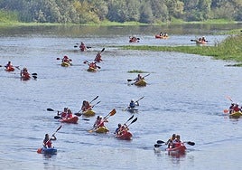 Imagen de archivo del descenso del río Alagon.