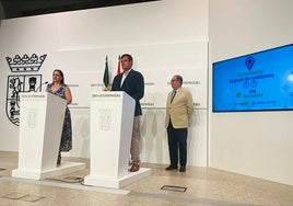 Ara Sánchez, Juan José Hernández y Cecilio Venegas.