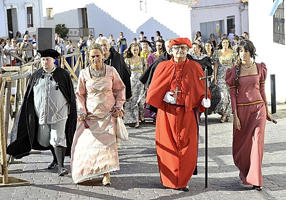 Imagen del festival de la boda regia celebrado en Valencia de Alcántara