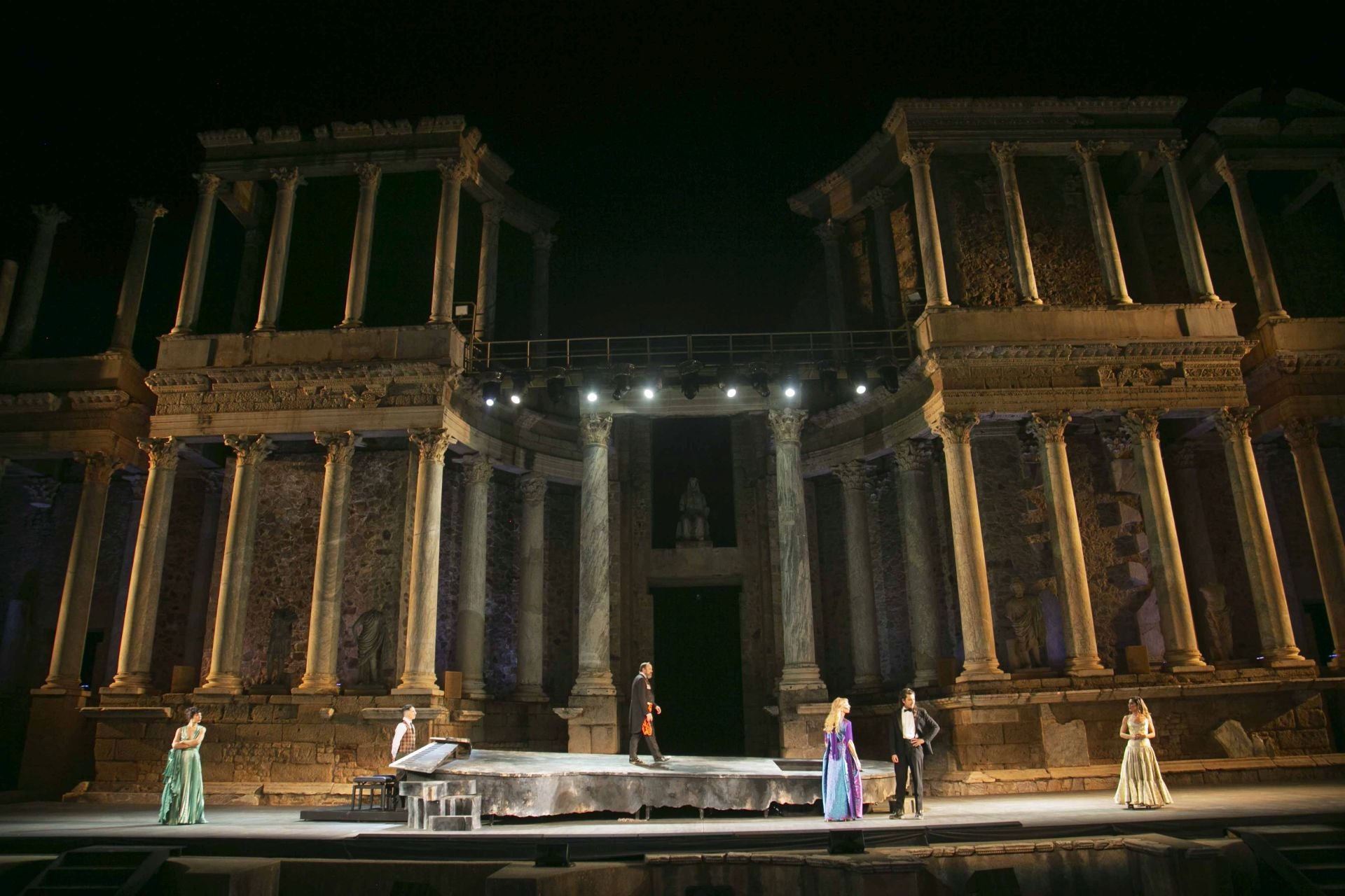 Fotos | La representación de Electra en el Teatro Romano de Mérida