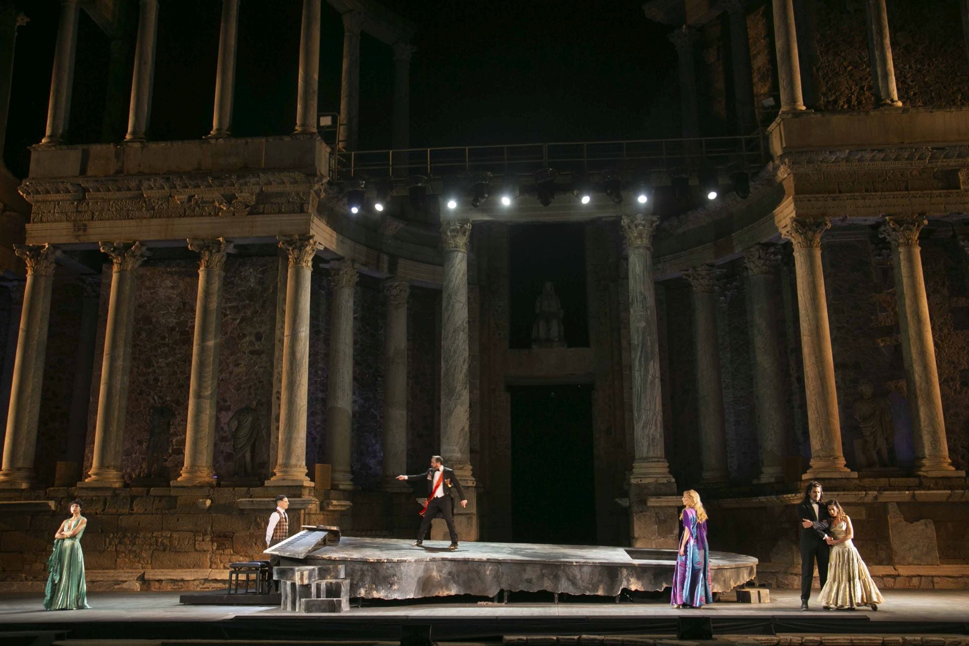 Fotos | La representación de Electra en el Teatro Romano de Mérida