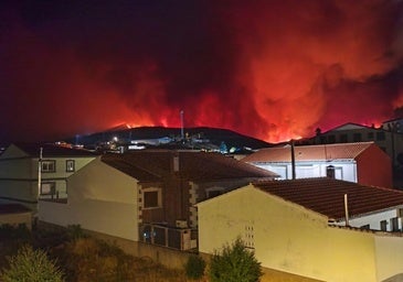 Así ha trabajado la UME durante la noche en Las Hurdes