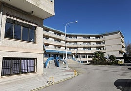 Imagen de la residencia Cervantes, en Cáceres.