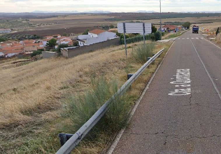 Dos personas heridas en una salida de vía cerca de Magacela
