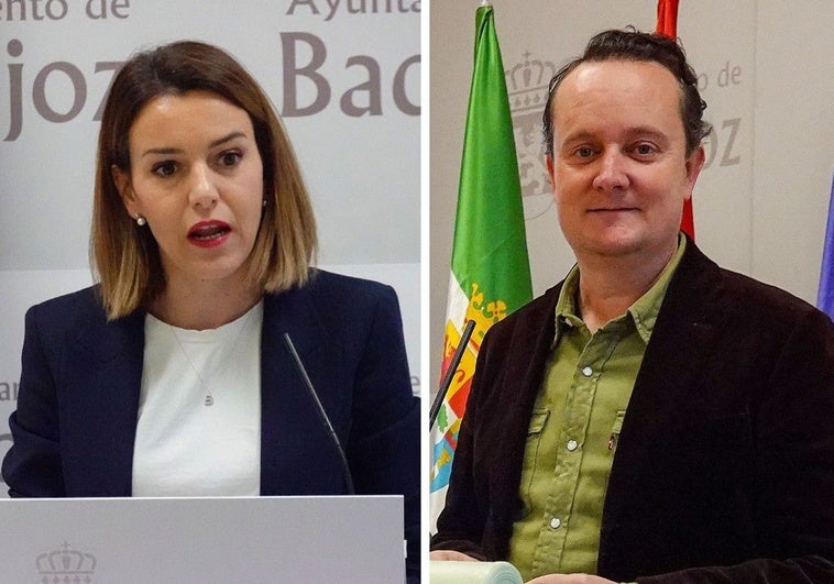 Gema Cortés y Rubén Galea serán los alcaldes accidentales de Badajoz en agosto