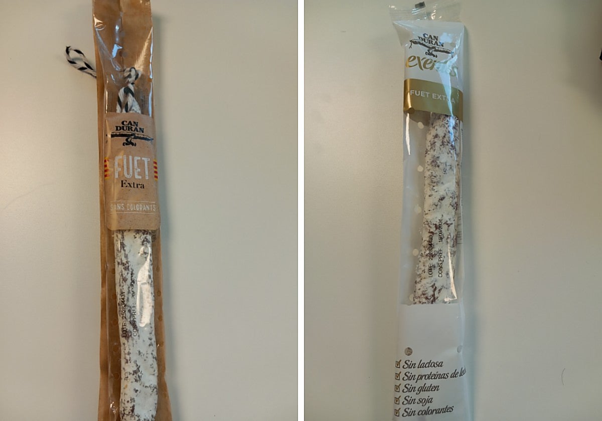 Productos afectados de la marca Can Duran.