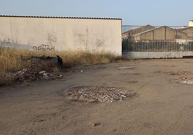 Lugar en el que que se halló el cuerpo sin vida de la mujer de 34 años.