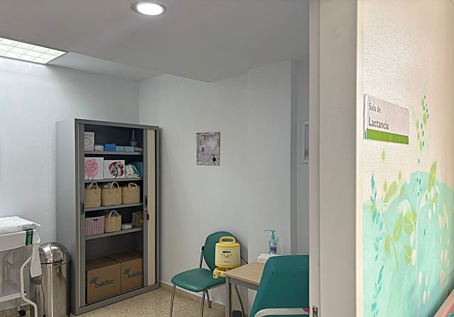 Sala de lactancia, recién estrenada.