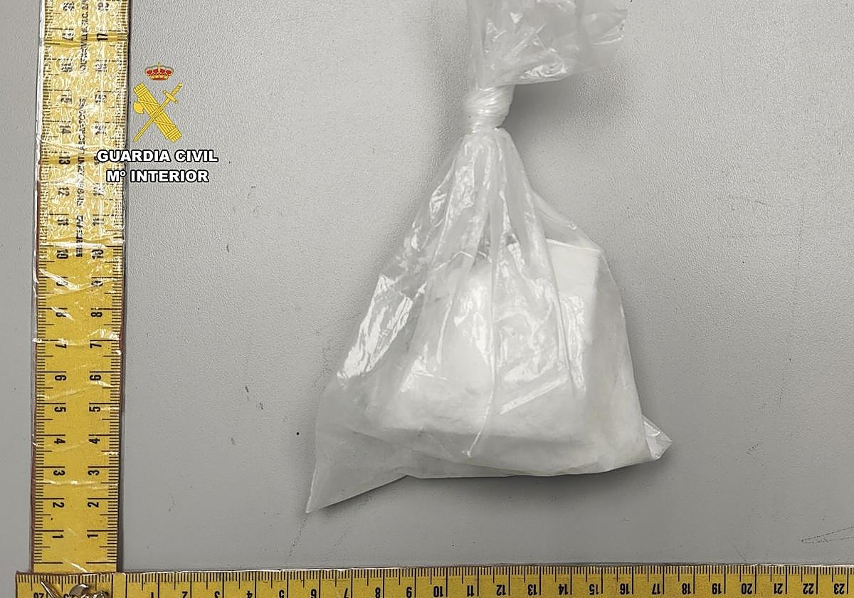 Detenido por conducir sin puntos en el carné y con 1.530 dosis de cocaína