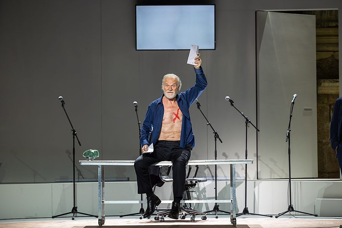 El estreno de &#039;Memorias de Adriano&#039; en el Teatro Romano, en imágenes