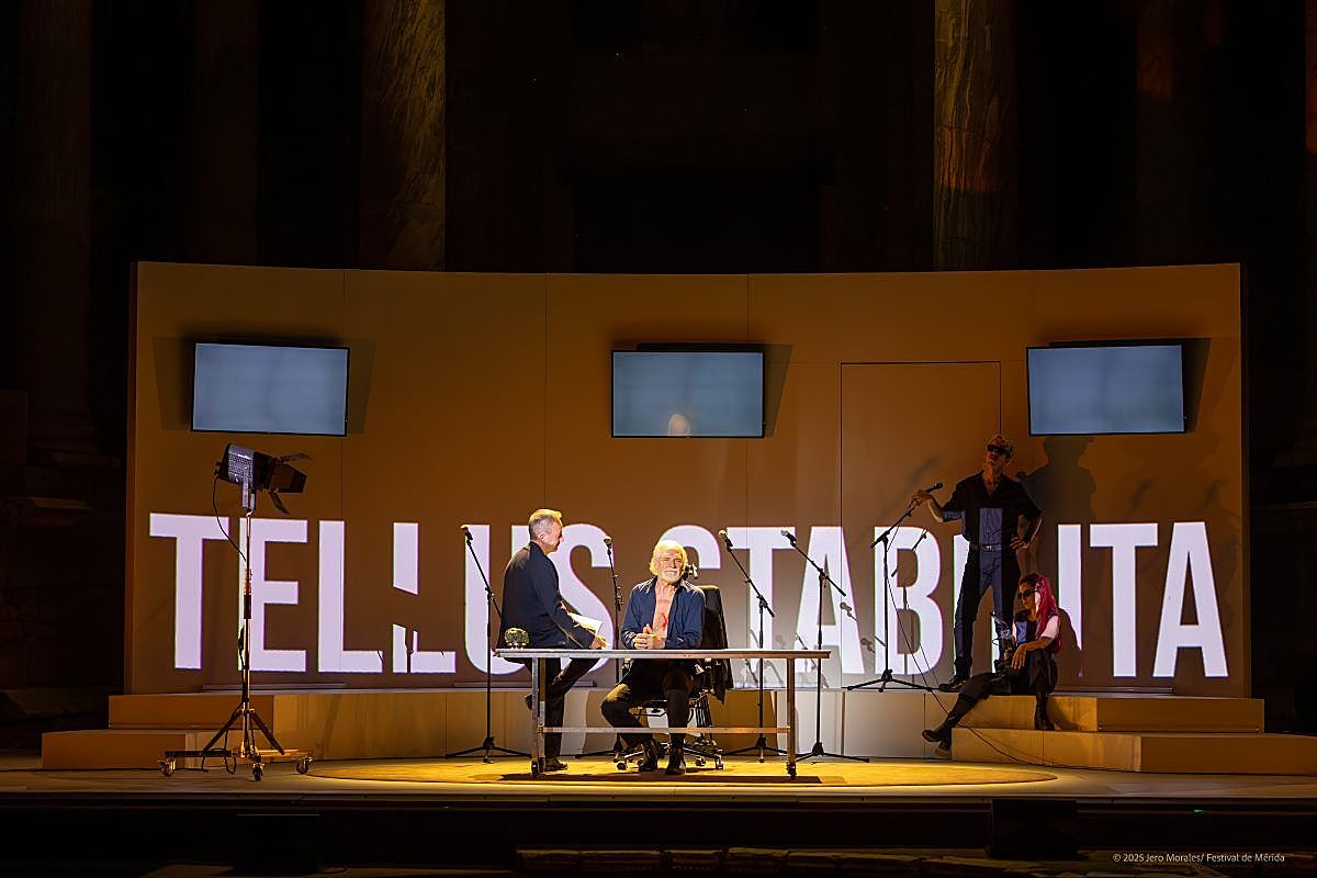 El estreno de &#039;Memorias de Adriano&#039; en el Teatro Romano, en imágenes