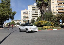 Imagen de archivo de la glorieta donde ocurrió el accidente, en Cáceres.