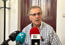 Manuel Gutiérrez, alcalde de Alburquerque.