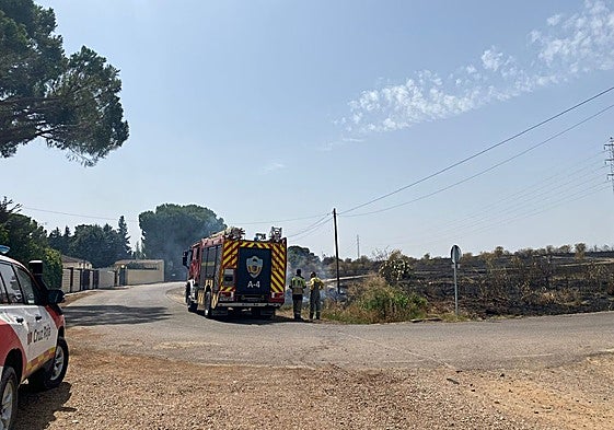 Los bomberos de nuevo en esta urbanización cercana a Las Vaguadas.