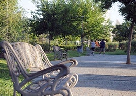 El parque de las siete sillas de Mérida donde ocurrió la violación.