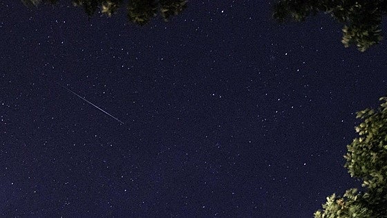 La lluvia de Perseidas deja sus primeras imágenes en Extremadura