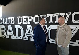 Javier Peña y Luis Oliver Sierra en el Nuevo Vivero.