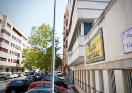 La plaza de Portugal en la actualidad.