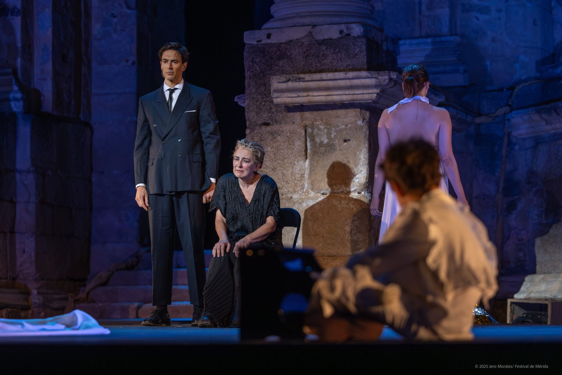 &#039;Las Troyanas&#039;, del Festival de Teatro de Mérida, en imágenes