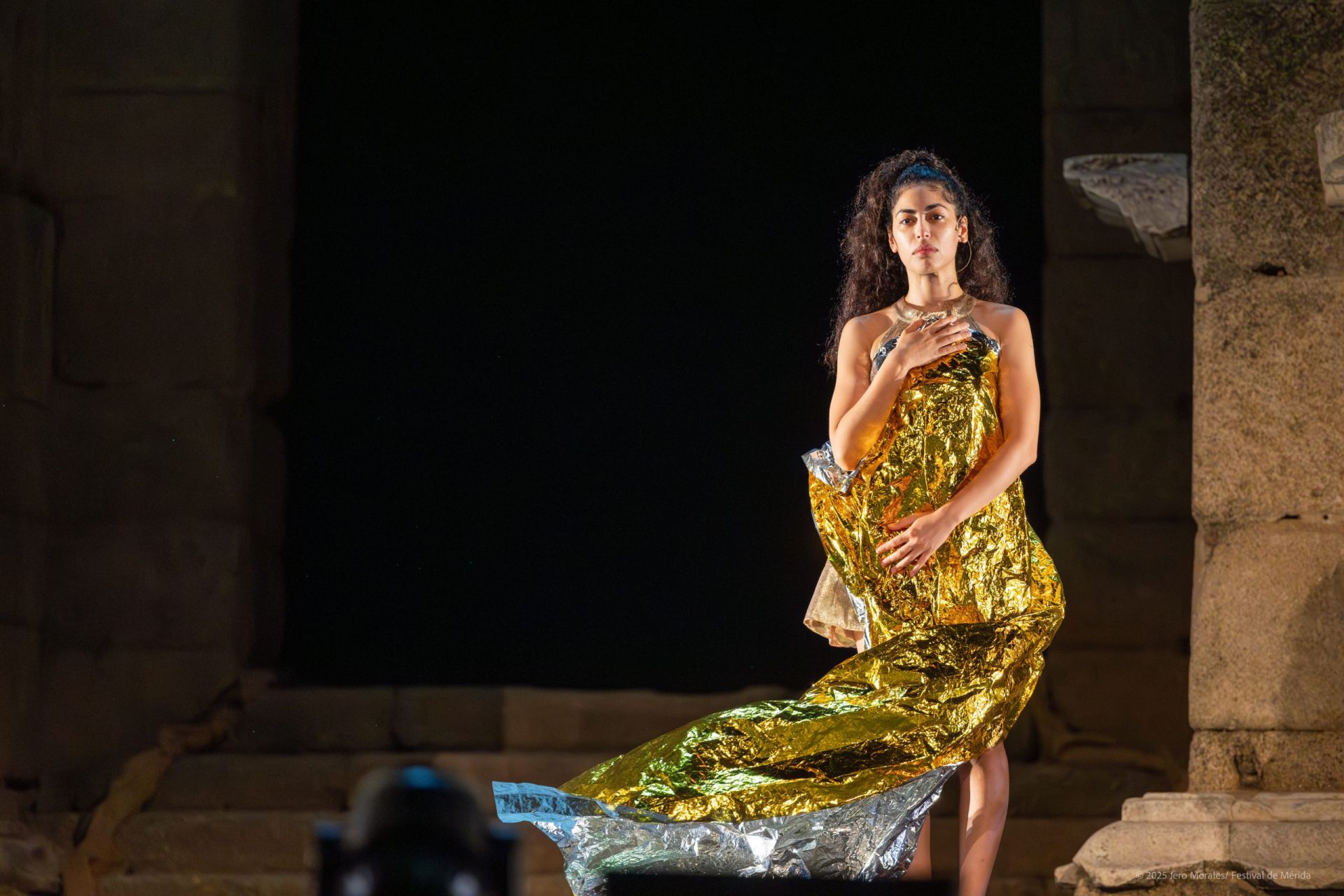 &#039;Las Troyanas&#039;, del Festival de Teatro de Mérida, en imágenes