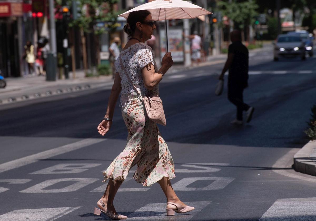 Badajoz registra la temperatura más alta del país, con 43,3 grados