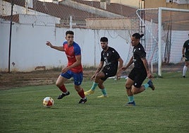 Acción del duelo entre el Pueblonuevo y el Badajoz.