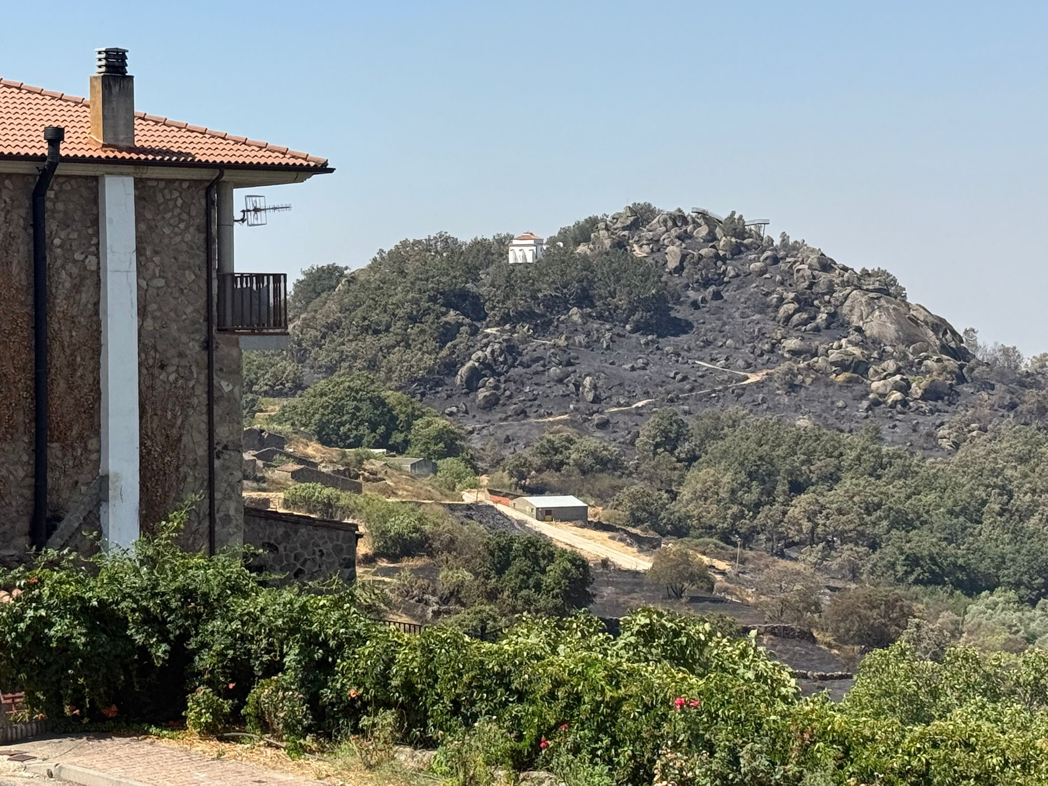 Así ha quedado la comarca de Trasierra tras el incendio de Jarilla