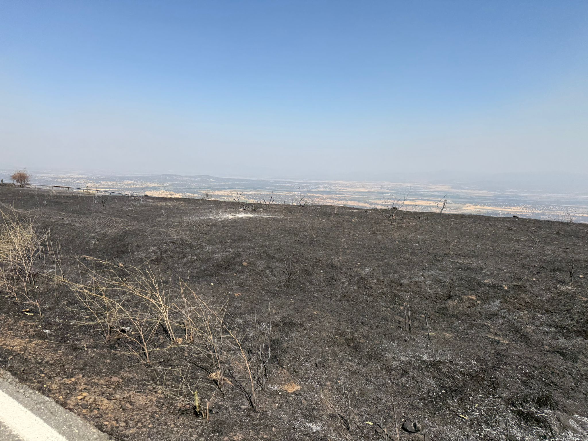 Así ha quedado la comarca de Trasierra tras el incendio de Jarilla