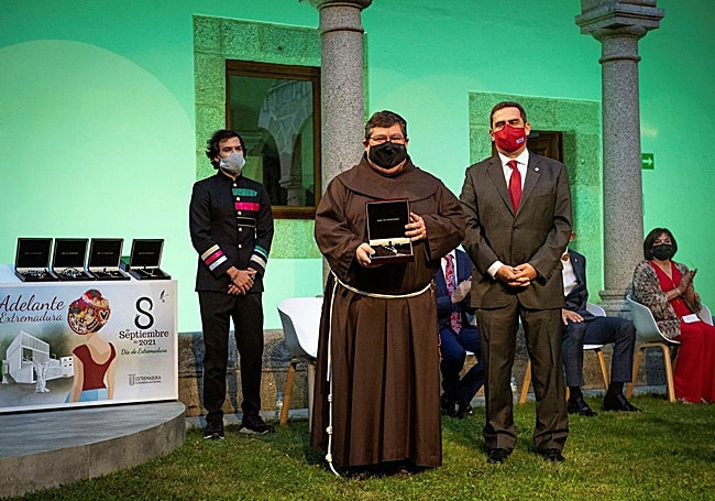 Entrega de la Medalla de Extremadura en 2021.