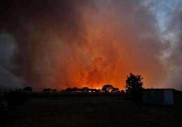 Recomiendan usar mascarilla a la población vulnerable en Cáceres ciudad por la presencia de humo