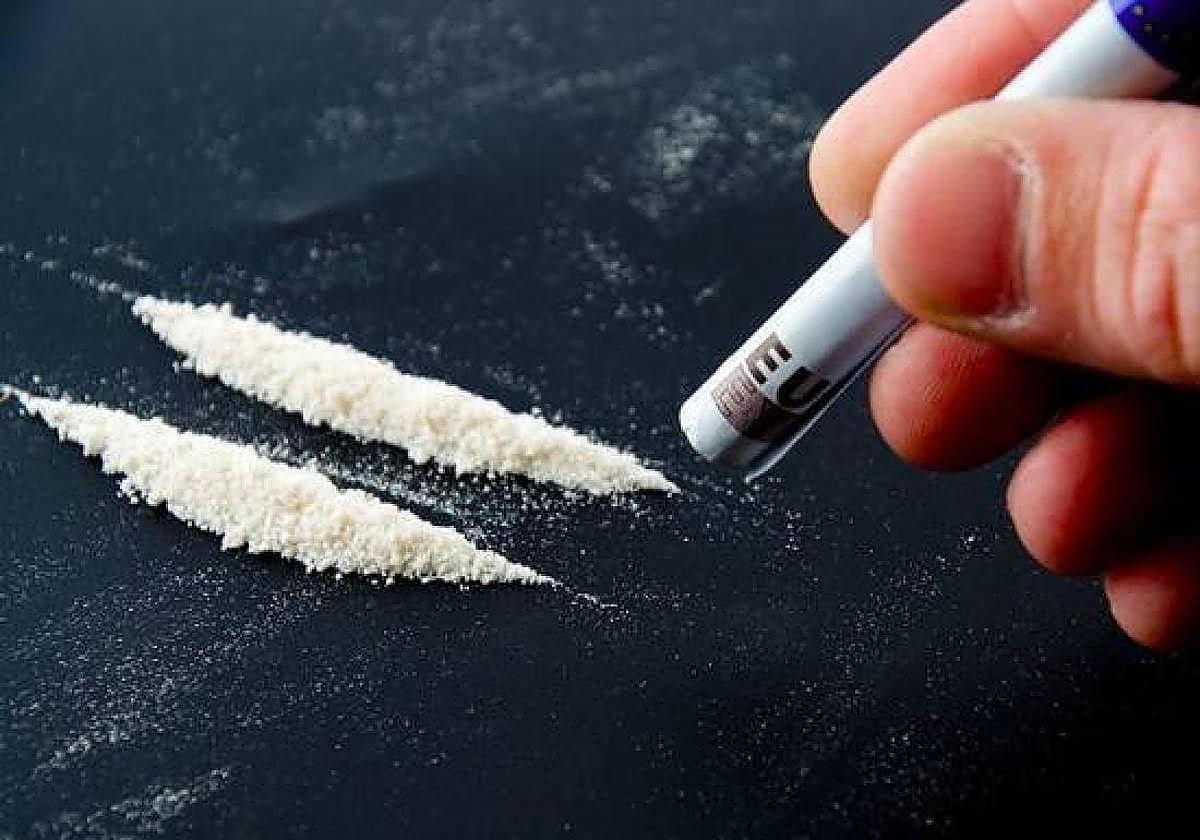 Imagen de archivo de cocaína.