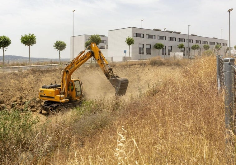 El Ayuntamiento de Plasencia inicia el desbroce en Ciudad Jardín tras una solicitud vecinal