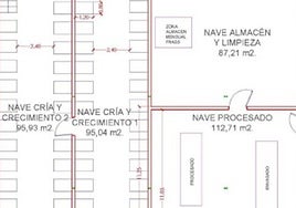 Proyecto de la instalación, que ocupará casi 295 hectáreas.