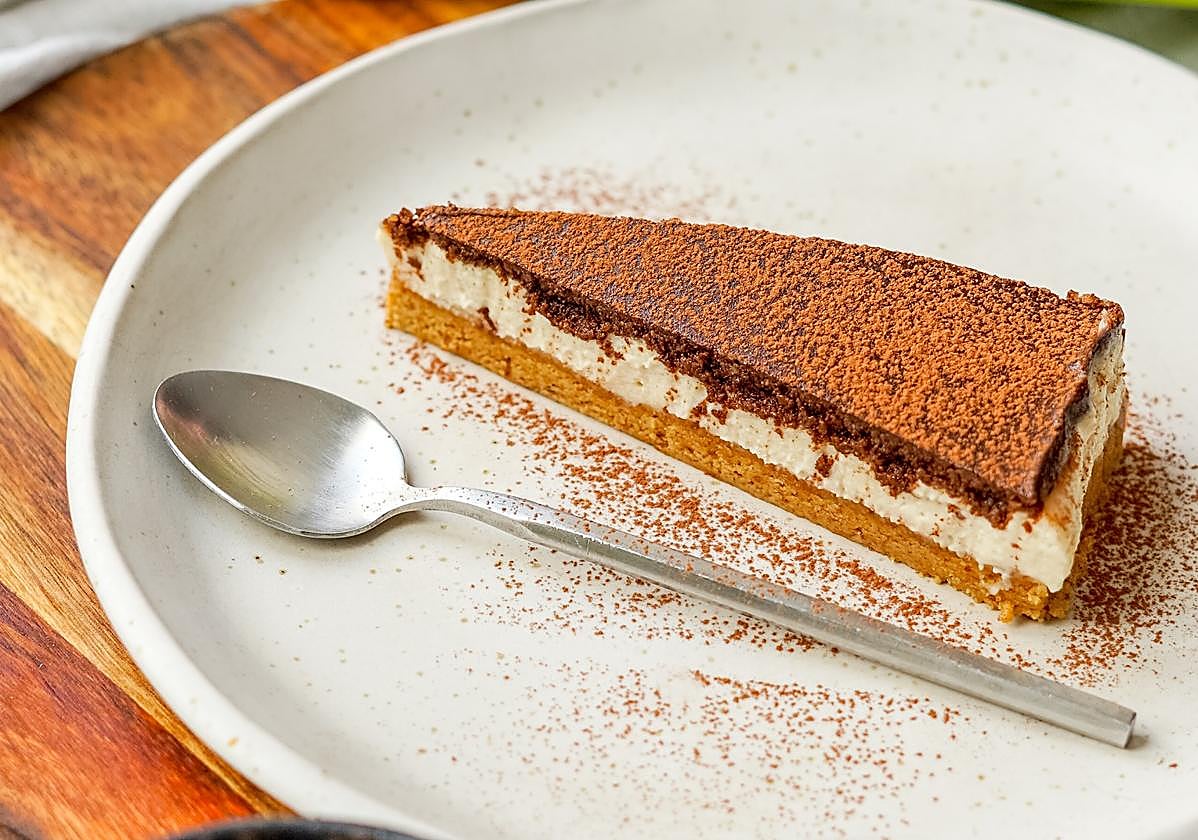 Nutella cheesecake sin lactosa