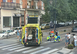 Imagen tomada del accidente.