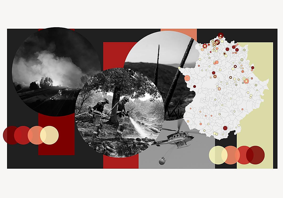 Jarilla, el mayor incendio forestal en la historia de Extremadura