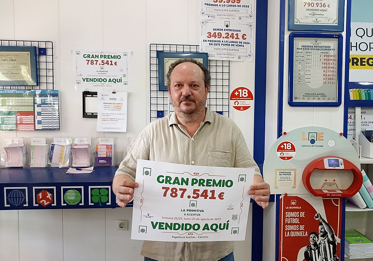 «Es una satisfacción dar un premio de casi 800.000 euros y ayudar a hacer realidad el sueño de alguien»