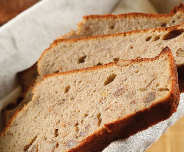 Pan de plátano casero