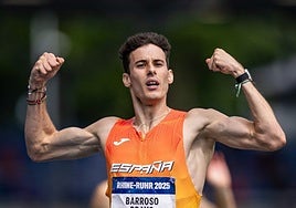 David Barroso competirá en el Mundial en la prueba de los 800 metros.