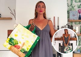 Imágenes de la influencer en sus redes sociales