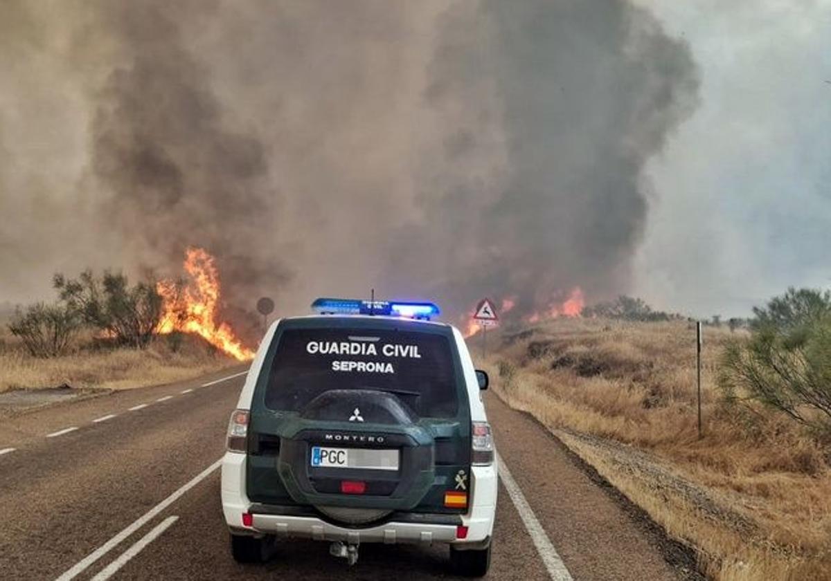Investigan a un vecino de Madrid por provocar el incendio que quemó 1.100 hectáreas en Burguillos del Cerro