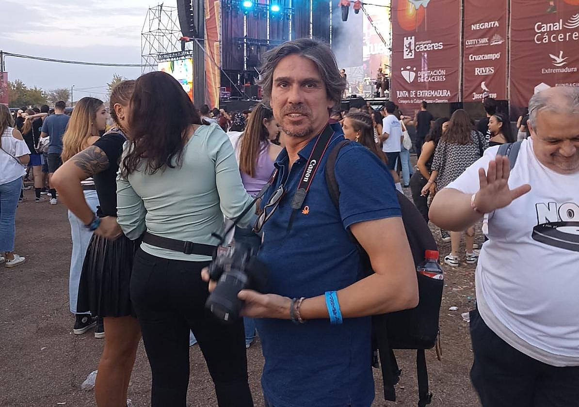 Jorge Rey en Extremúsika.