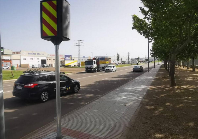 Un fallo en un radar de Don Benito provoca denuncias erróneas