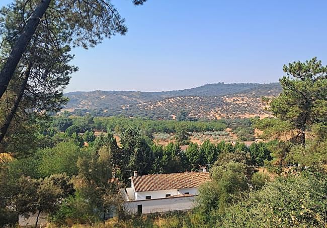 Entorno natural junto a la presa de Cijara.