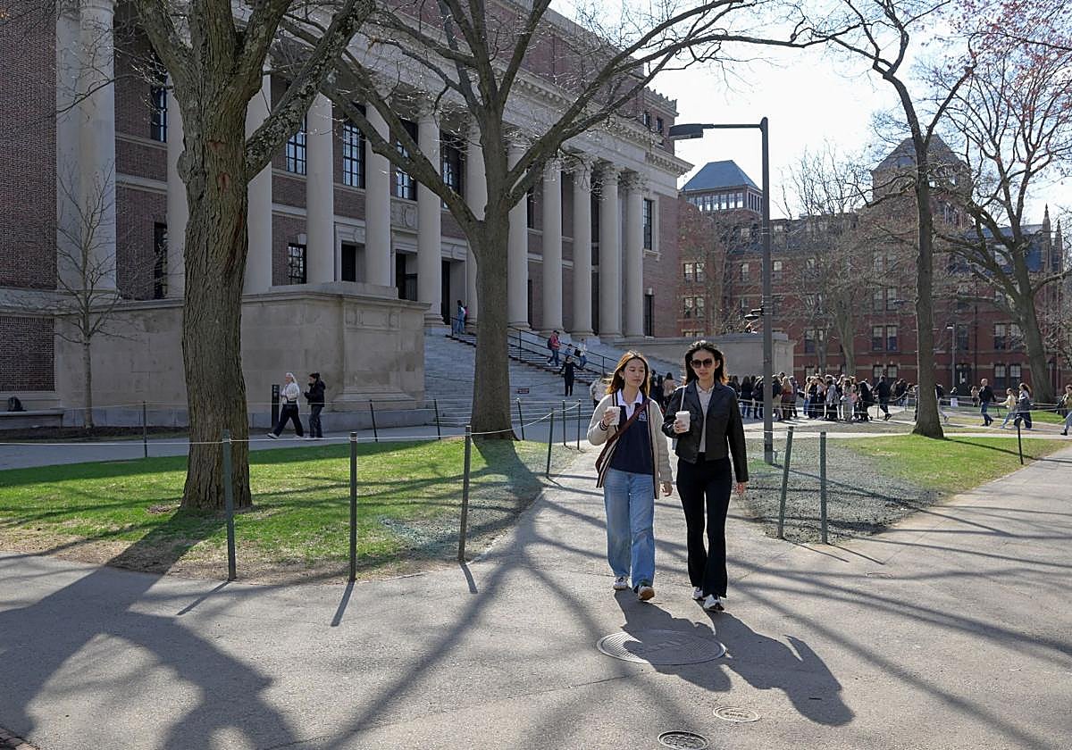 Imagen de archivo de la Universidad de Harvard.