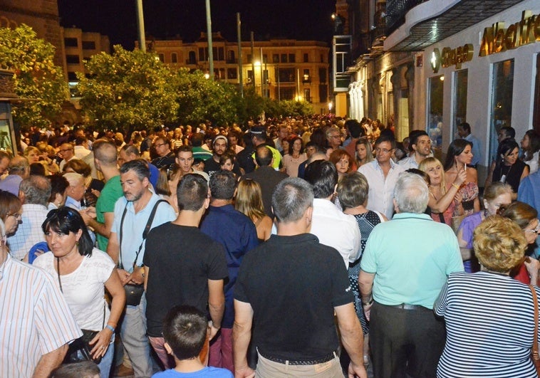 57 vigilantes refuerzan la seguridad de la Noche en Blanco de Badajoz