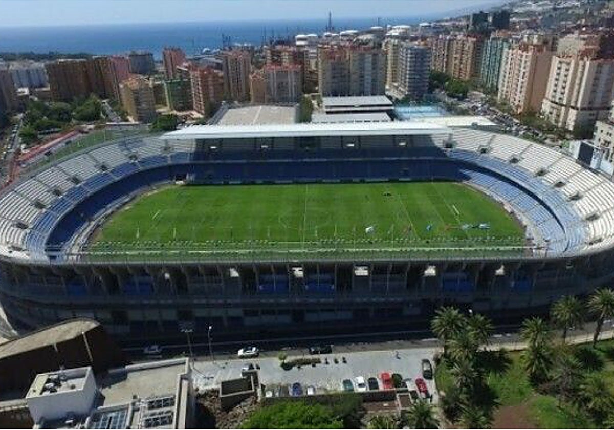 Estadio Heliodoro Rodríguez López.