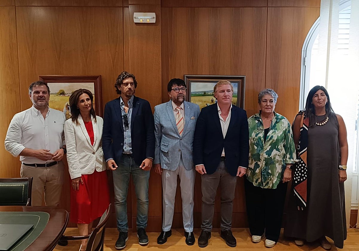 Imagen de la reunión celebrada este martes